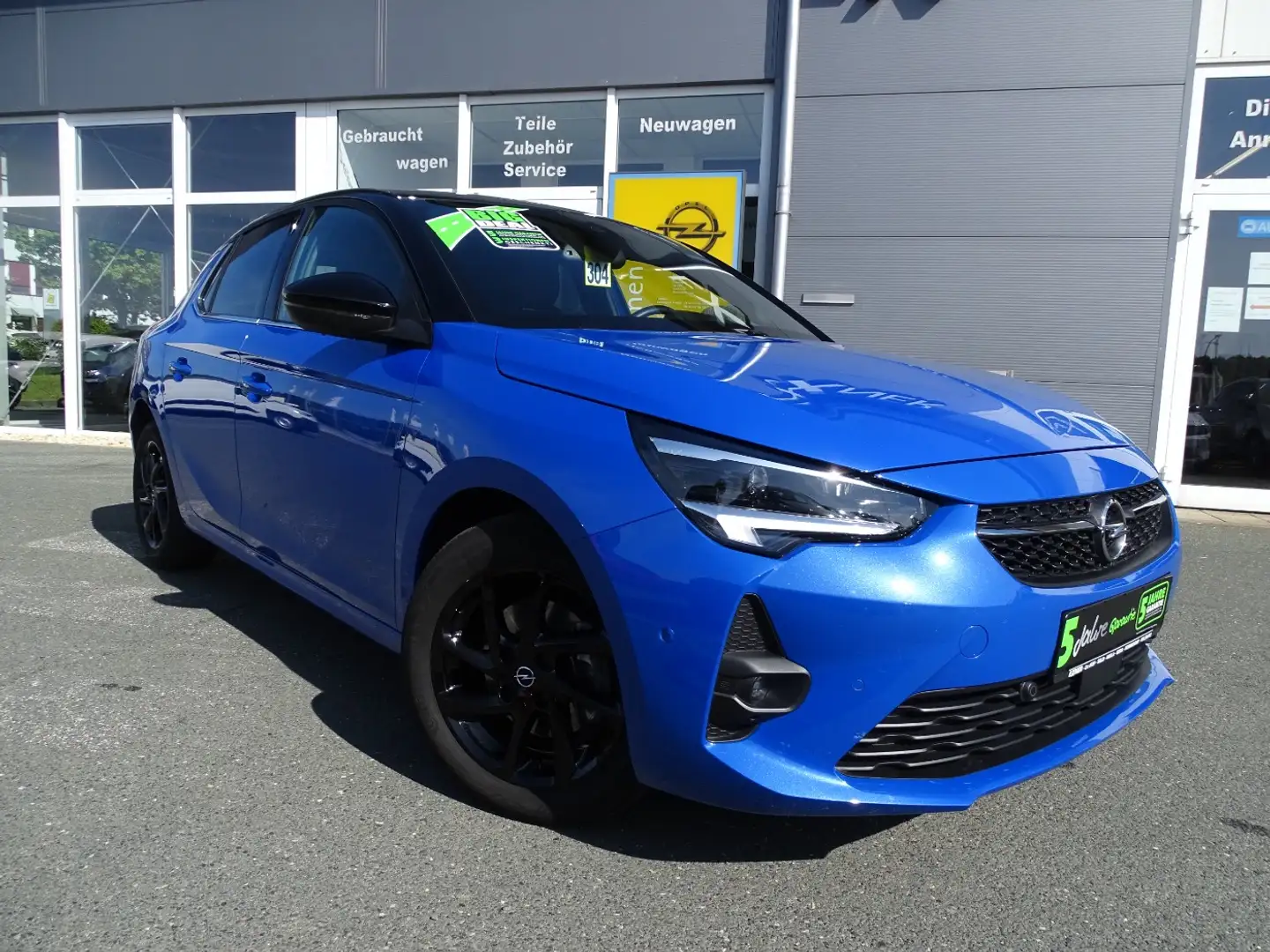Opel Corsa F 1.2 Turbo ULTIMATE Tech Paket Park & Go Bleu - 2