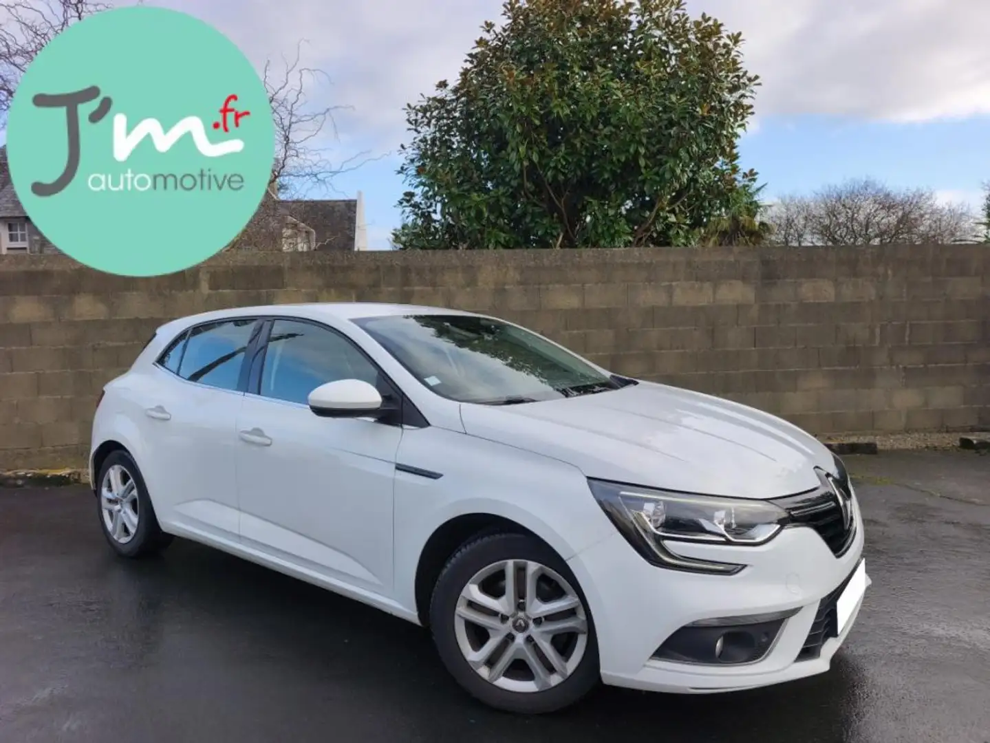 Renault Megane IV Berline Business Blue dCi 115 Blanc - 2