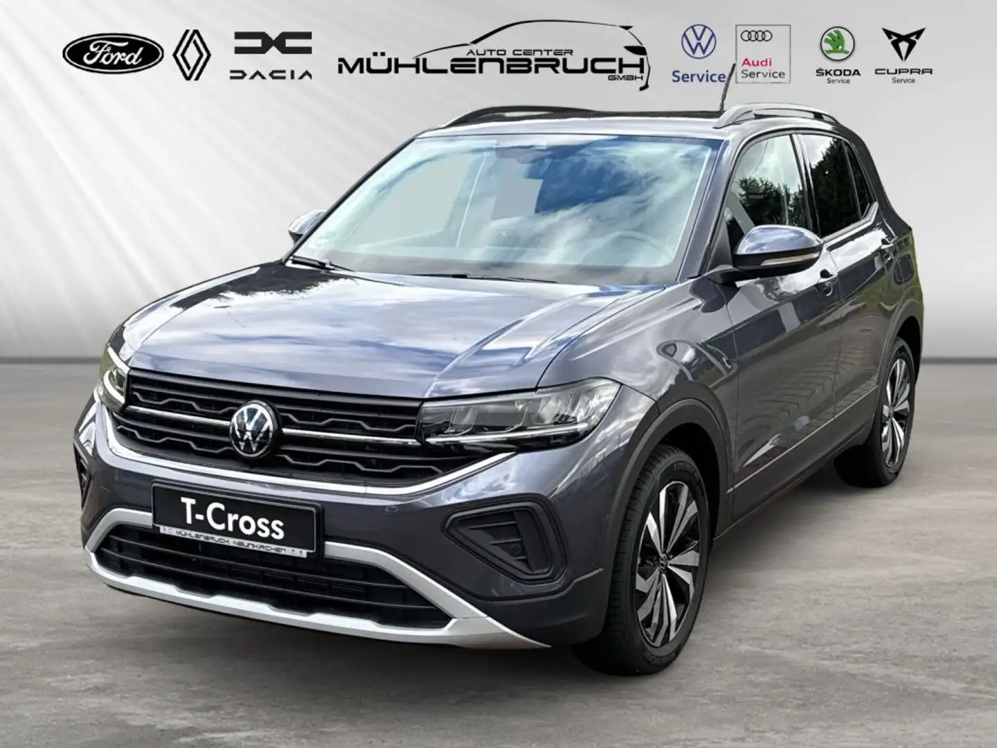 Volkswagen T-Cross 1.0 TSI OPF Life Grau - 1