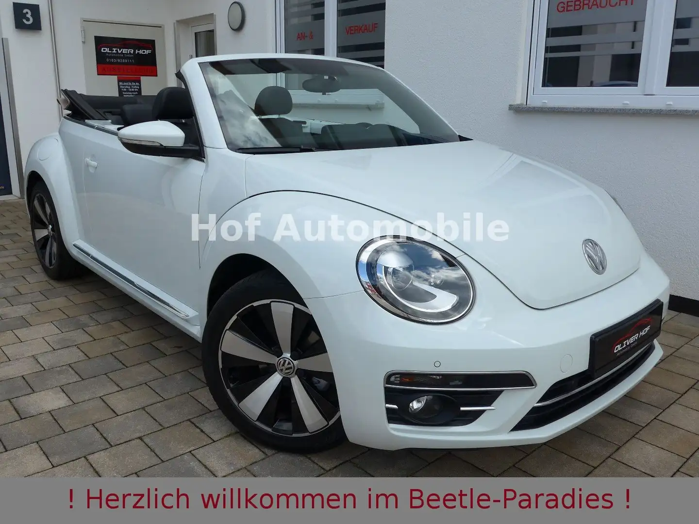 Volkswagen Beetle 1.4TSI DSG Leder Xenon Navi Blindsp. Weiß - 1