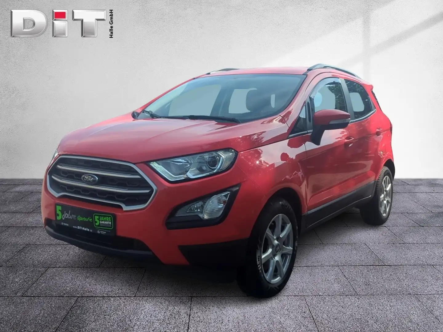 Ford EcoSport 1.0 EcoBoost Sitzheizung Klima Tempomat Rosso - 1