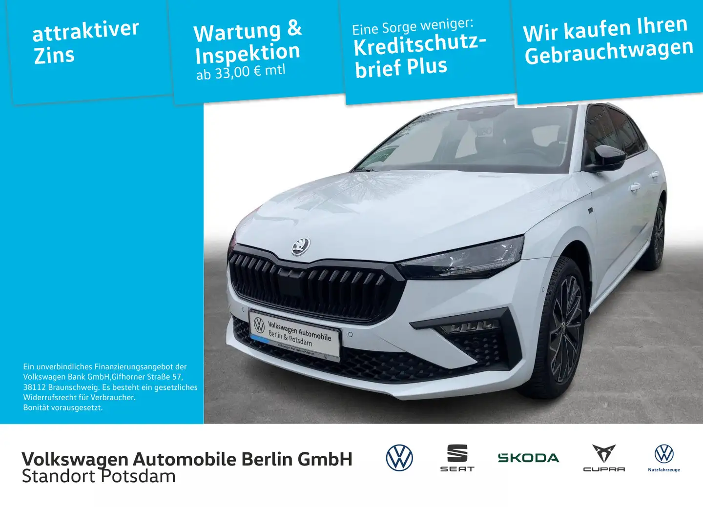 Skoda Scala 1.0 TSI Drive OPF Blanco - 1