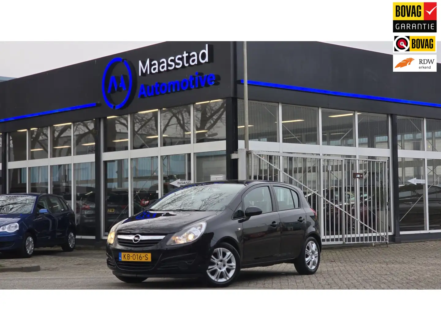 Opel Corsa 1.4-16V Sport uitvoering in nette staat Schwarz - 1