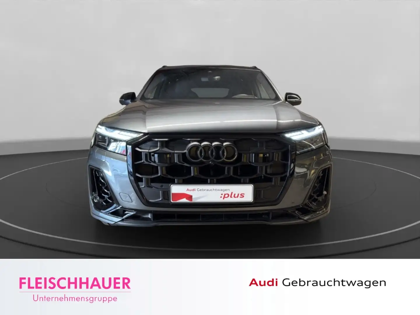 Audi Q7 S line TFSI e quattro PANO AHK Matrix HUD RFK Gris - 2