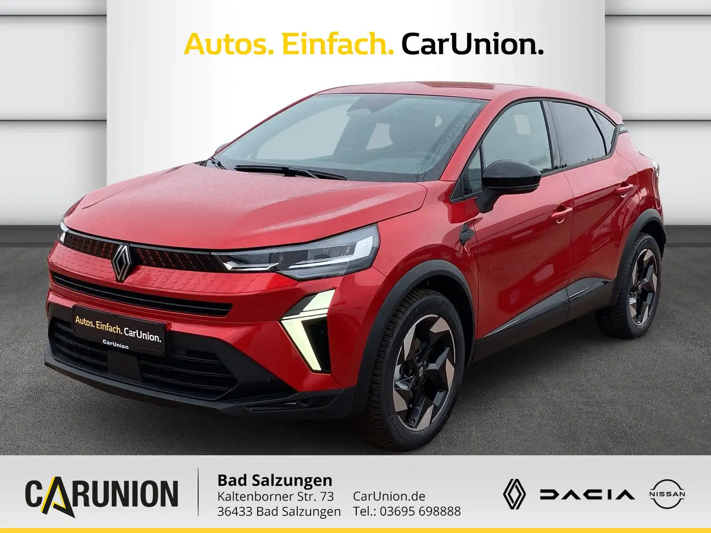 Renault Captur Techno Mild Hybrid 140 Rot - 1