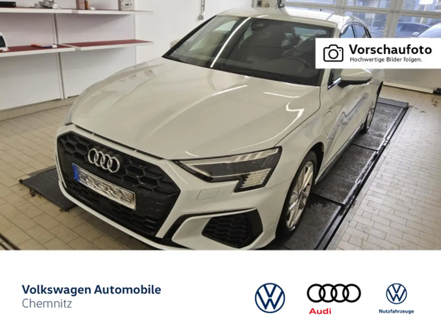 Audi A3 45 1.4 TFSI e S line*Matrix LED*AHK Weiß - 1