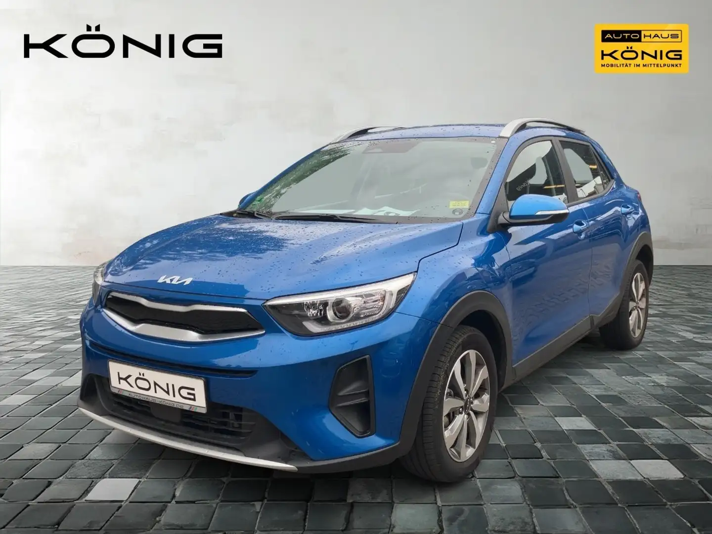 Kia Stonic 1.0 T-GDI Vision Automatik Blau - 1