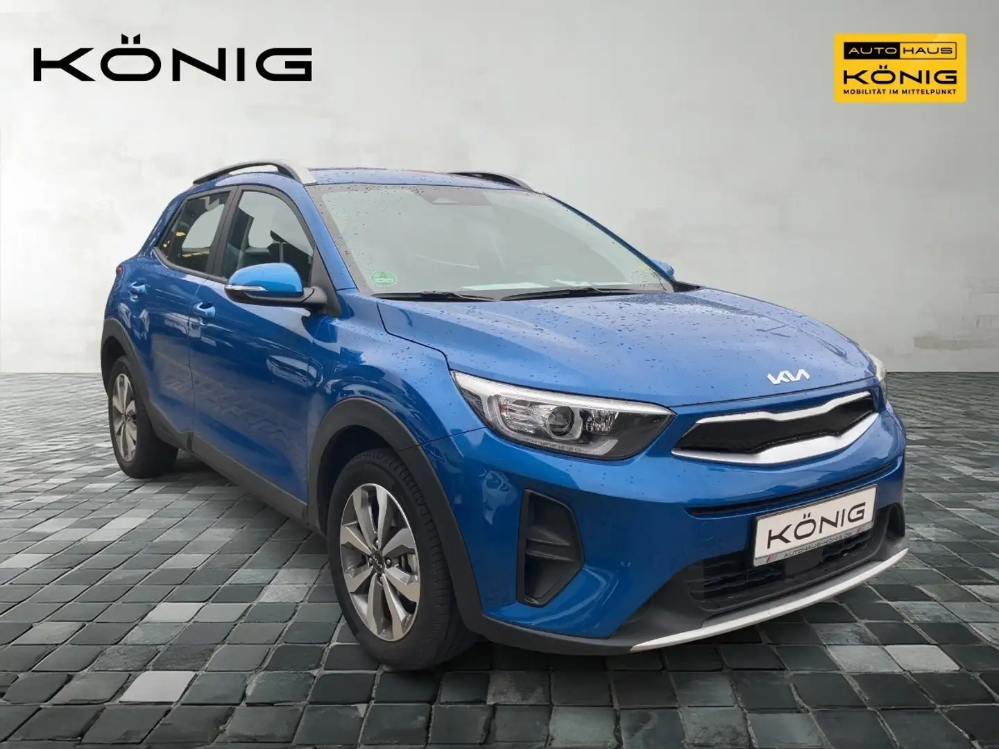Kia Stonic 1.0 T-GDI Vision Automatik Blau - 2