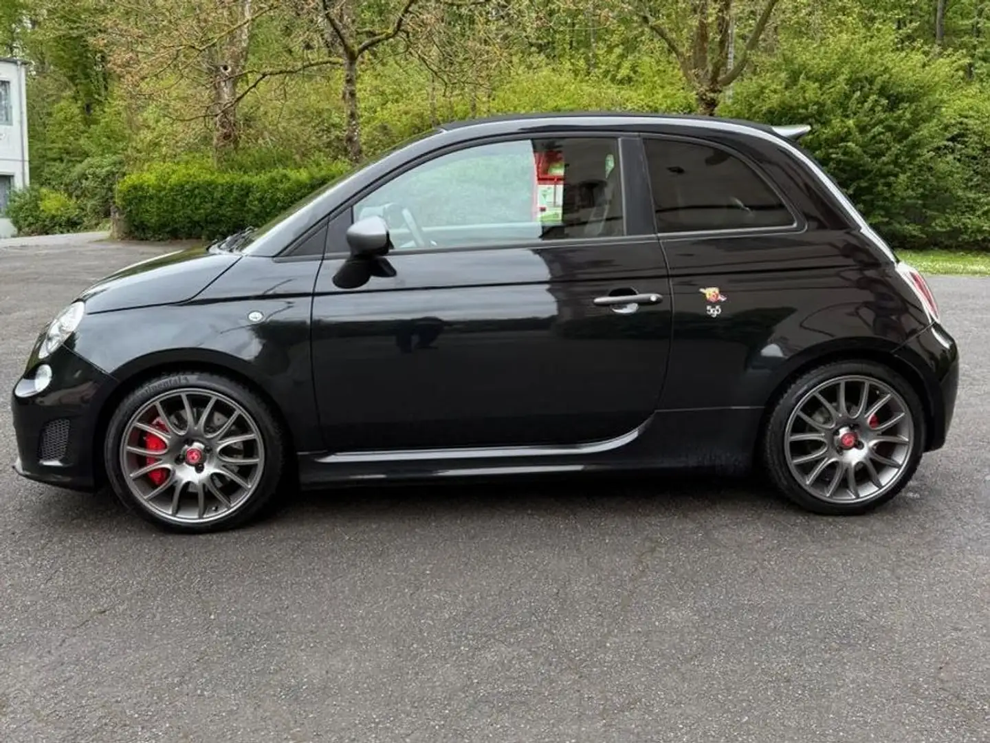 Abarth 500 Cabrio 595 C Competizione Negro - 2