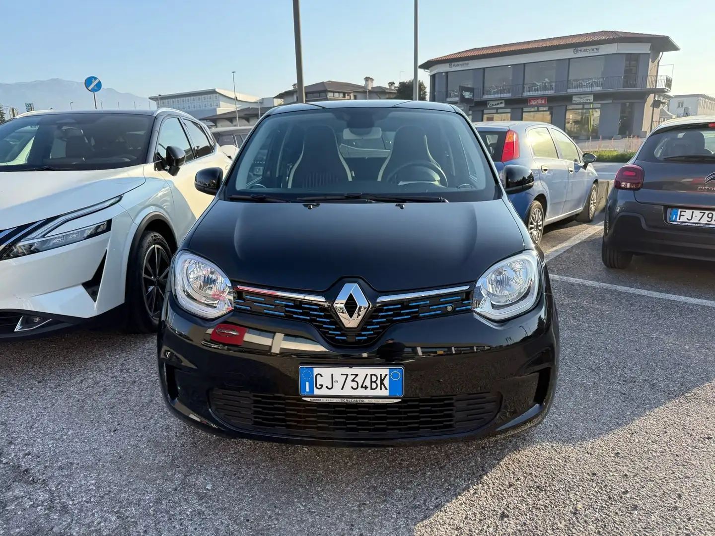 Renault Twingo Electric Techno Fekete - 2