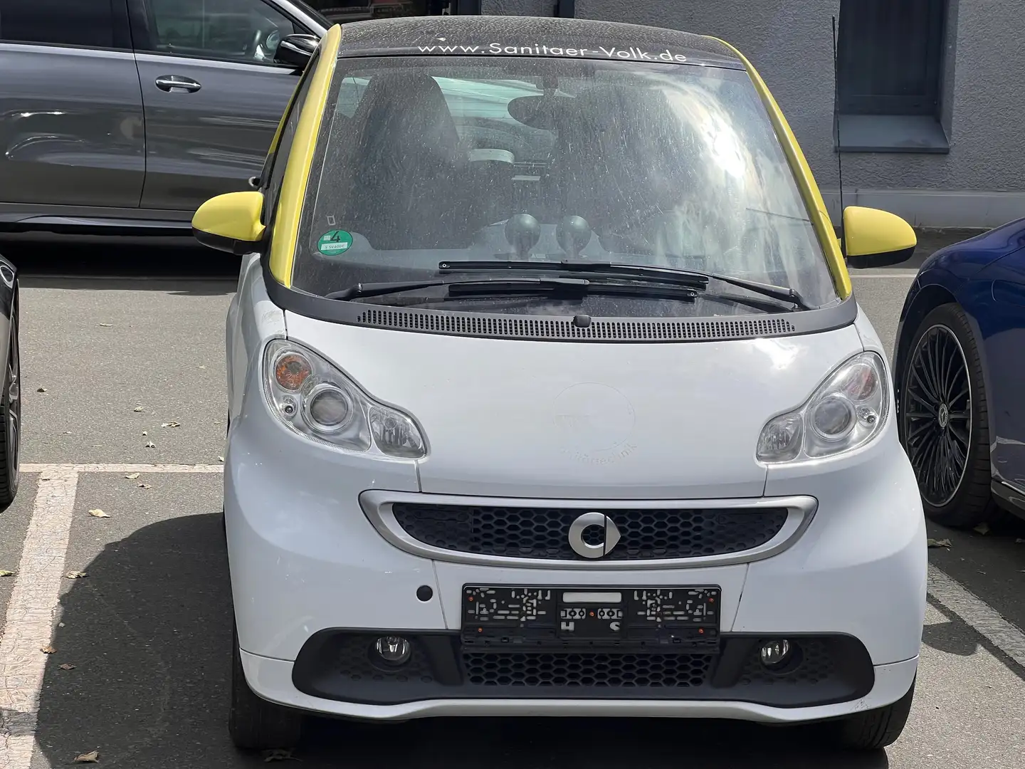 smart forTwo coupe electric drive Blanc - 1