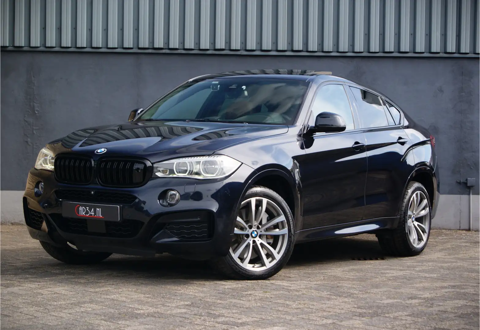 BMW X6 xDrive50i 450PK High Executive M-Sport/Fulloptions Noir - 1