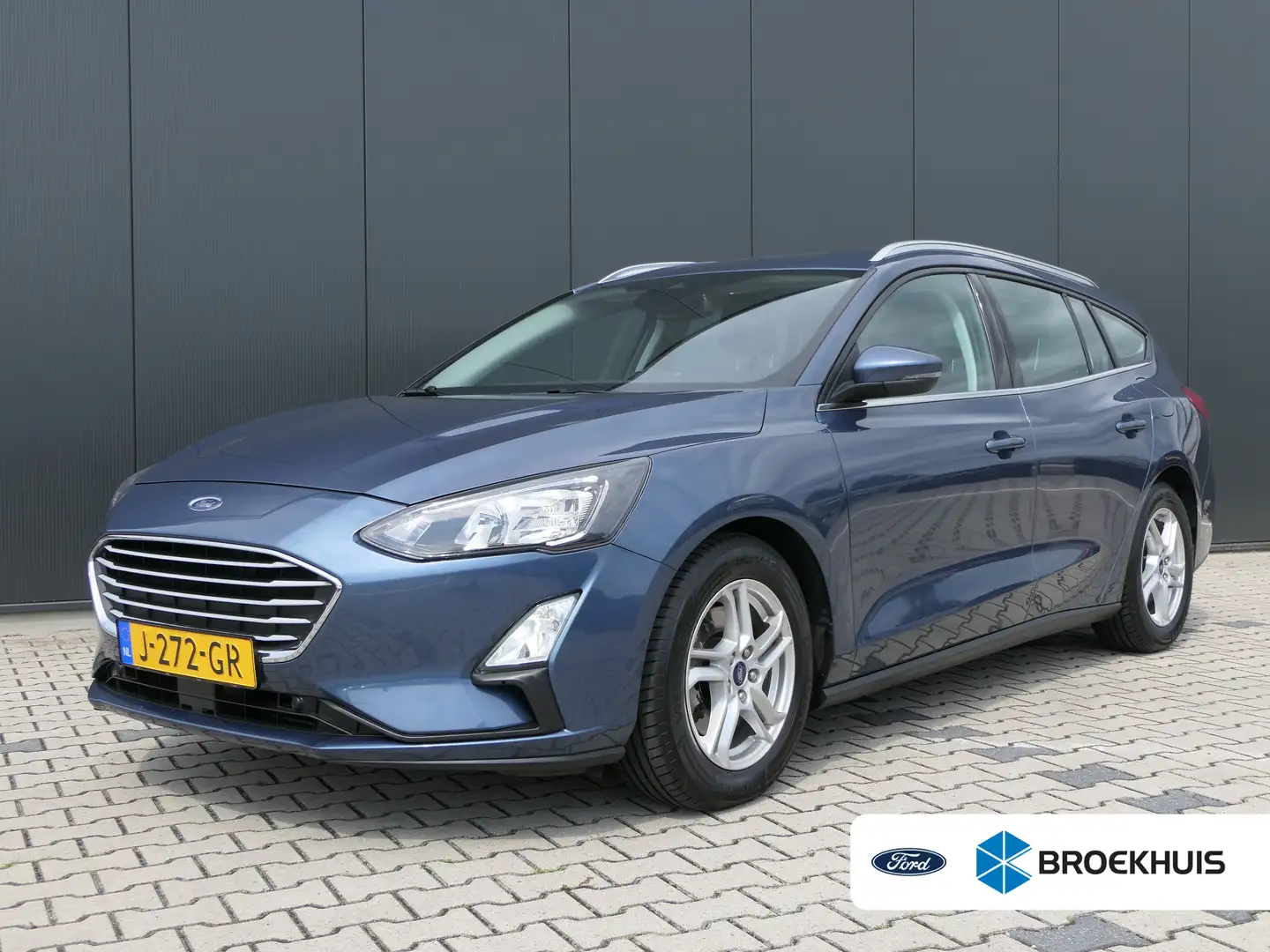 Ford Focus Wagon 1.0 EcoBoost Trend Edition | Climate Control Blauw - 1