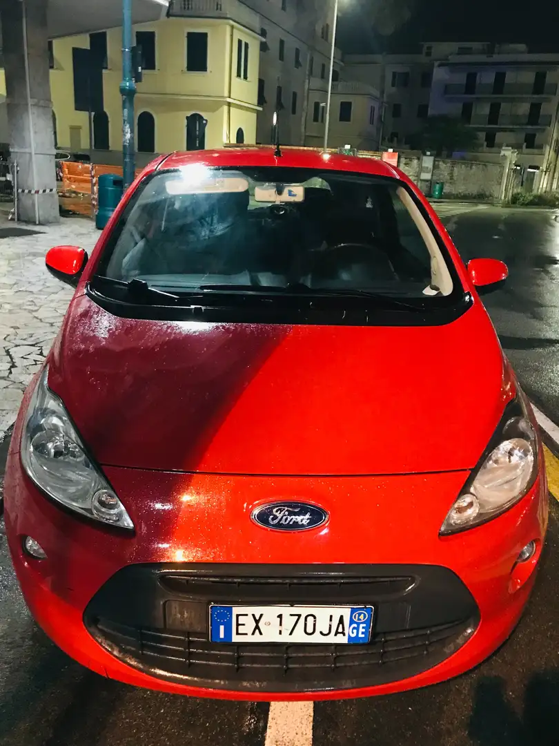 Ford Ka/Ka+ Ka II 3p 2009 Ka 1.2 + c/esp 69cv E6 Rosso - 2