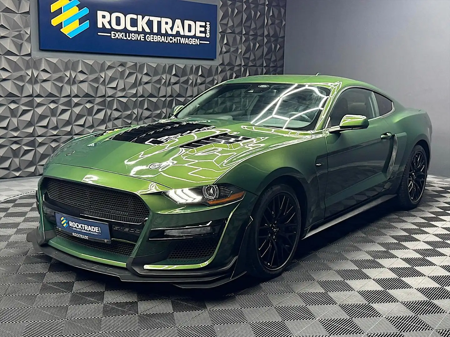 Ford Mustang Shelby GT 500 5.0 V8 Performance *LED* Vert - 1