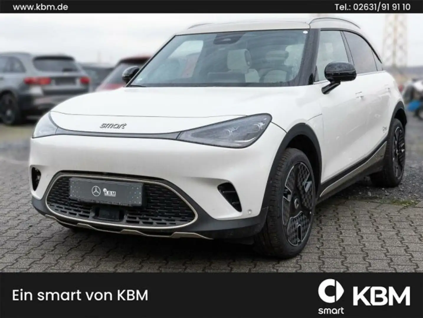 smart #1 #1 Launch Edition °SHZ°PANO°360GRKAM°LEDERLENK.° Weiß - 1
