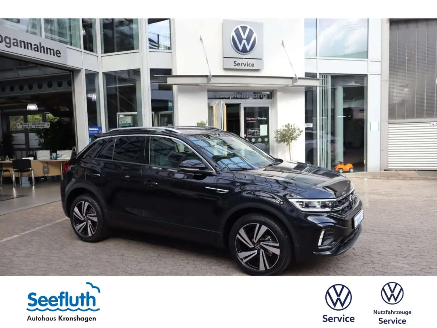 Volkswagen T-Roc 1.5 DSG R-Line IQ-Drive RFK Digital Schwarz - 1