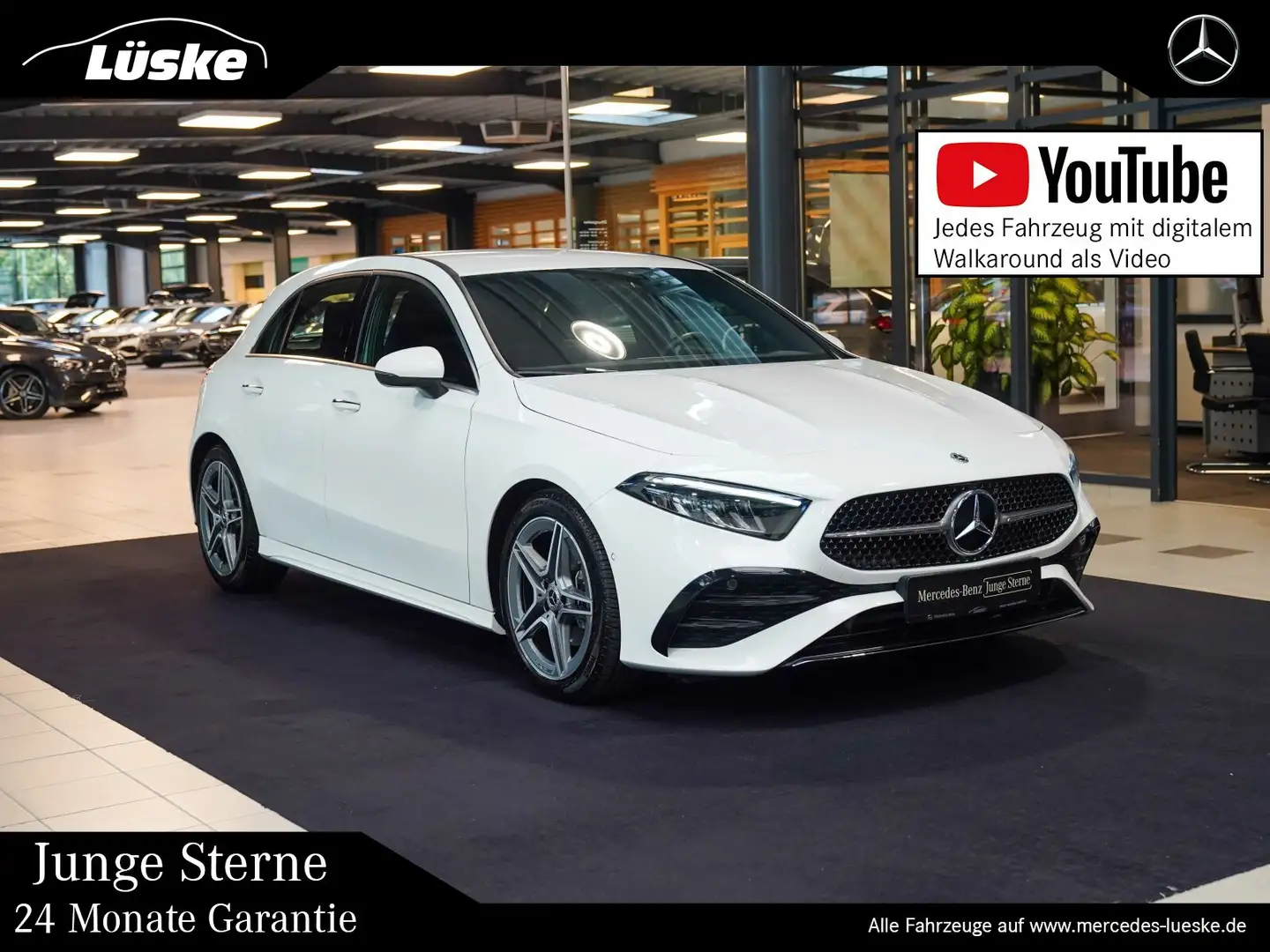 Mercedes-Benz A 200 A 200 d AMG Line Advanced+ Kamera DAB LED KEYLES Weiß - 1