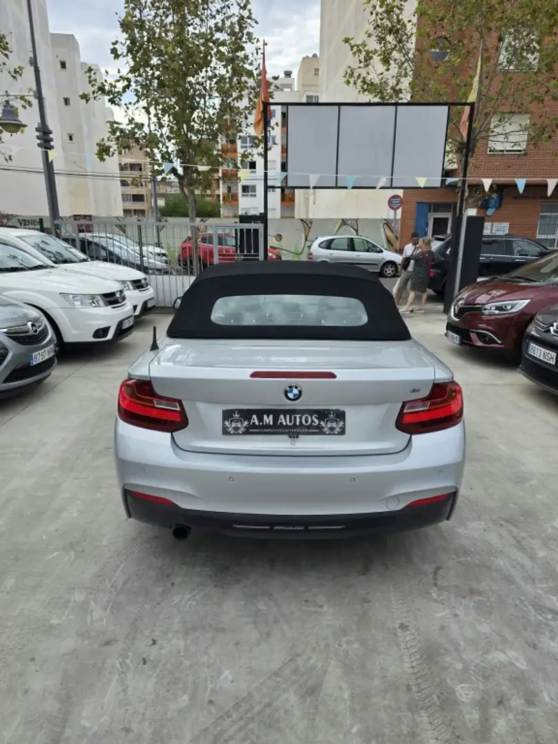 BMW 218 218dA Cabrio Gris - 2