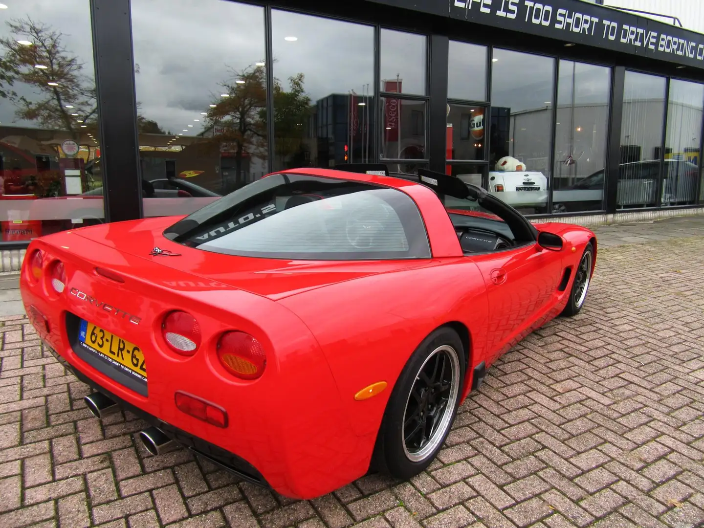Chevrolet Corvette USA 5.7 V8 TARGA BJ 2000 FONKELNIEUW Rood - 2