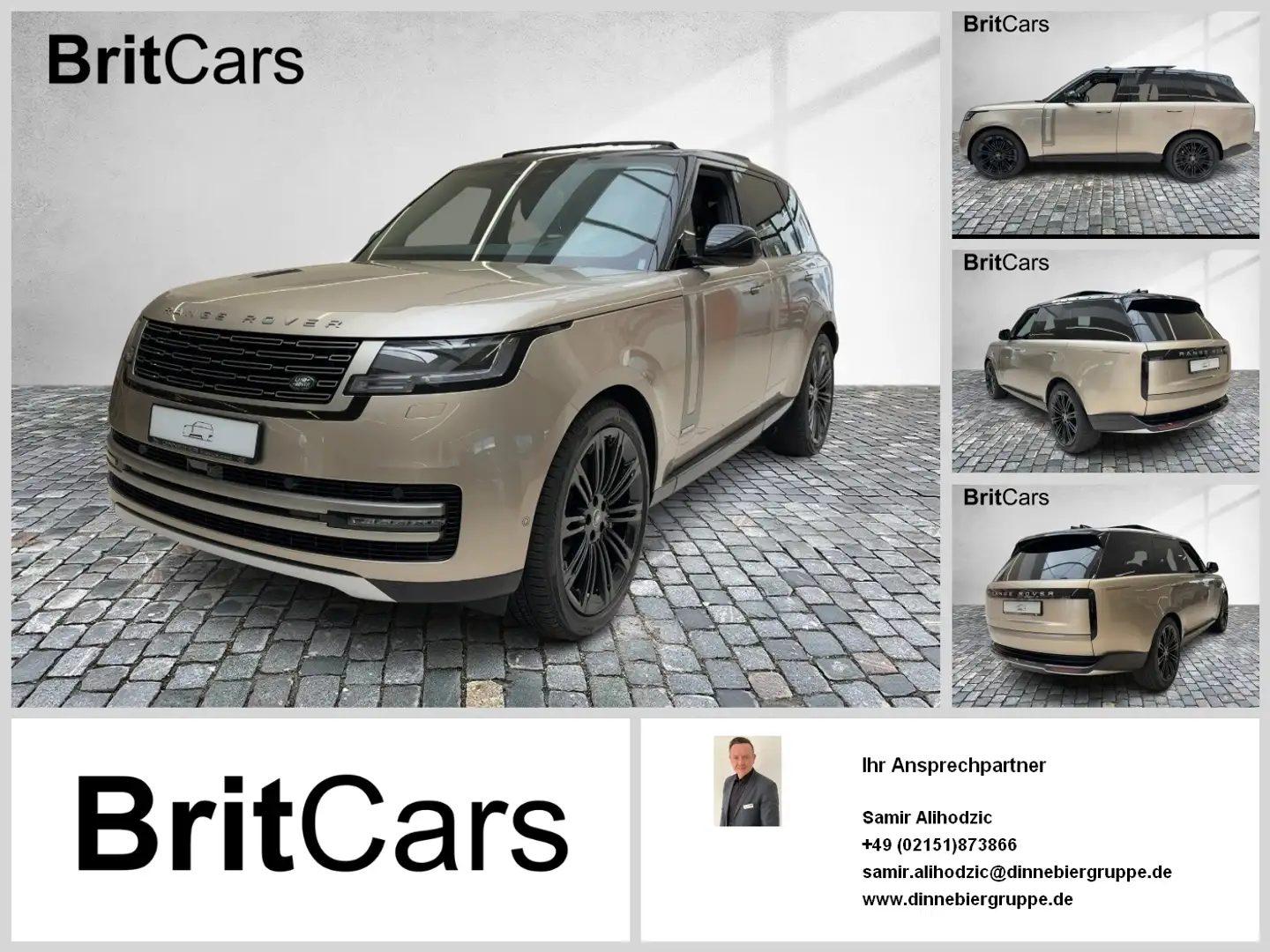 Land Rover Range Rover P530 Autobiography Multimedia Luft Or - 1