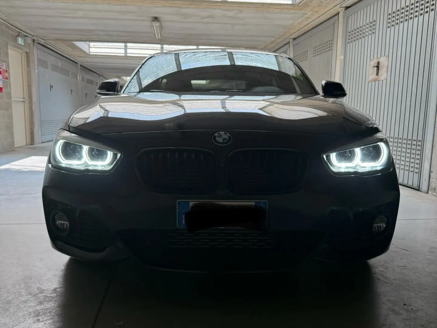 BMW 118 118d Msport 5p auto Nero - 1