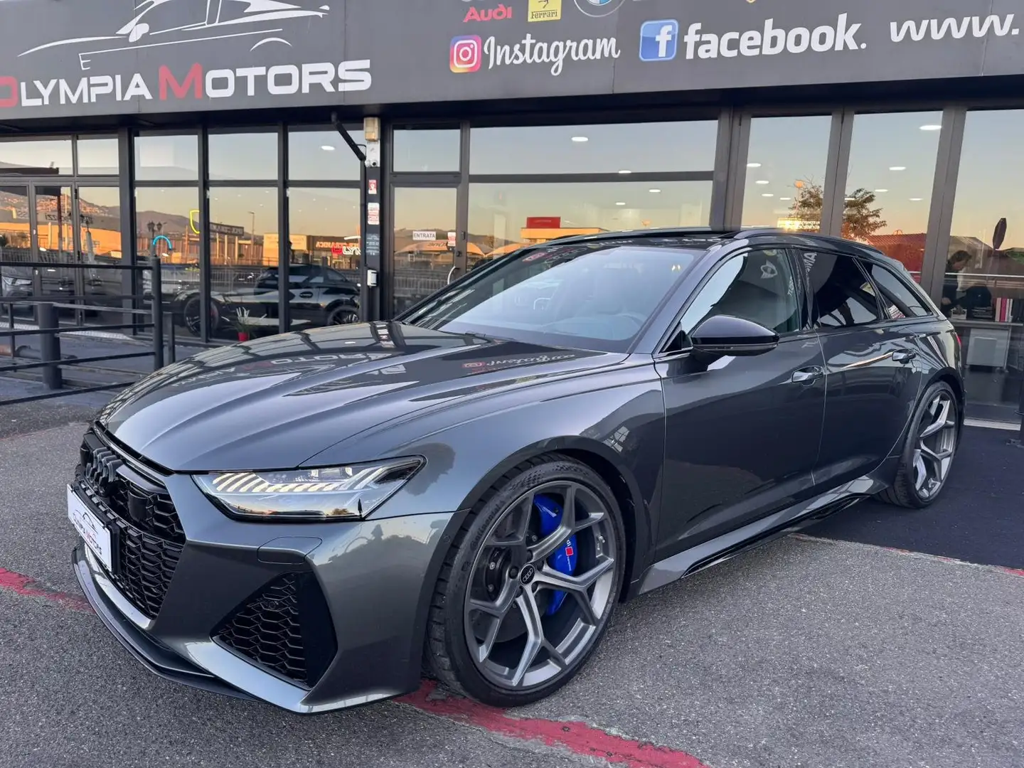 Audi RS6 AVANT 630CV KERAMIC PERFORMANCE MATRIX 22 TETTO Gris - 1
