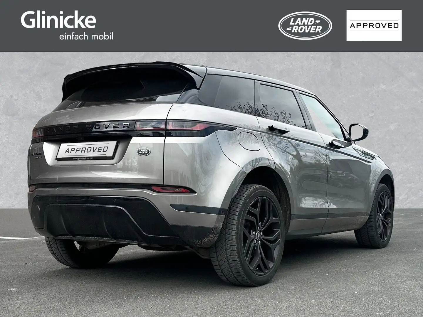 Land Rover Range Rover Evoque P200 HSE Panorama Black-Pack Silber - 2