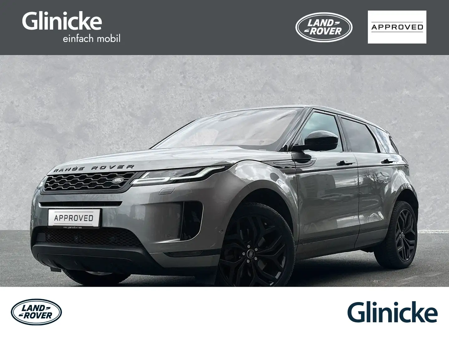 Land Rover Range Rover Evoque P200 HSE Panorama Black-Pack Silber - 1