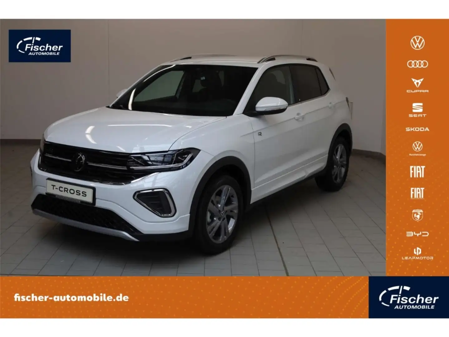 Volkswagen T-Cross 1.0 TSI OPF R-Line Weiß - 1