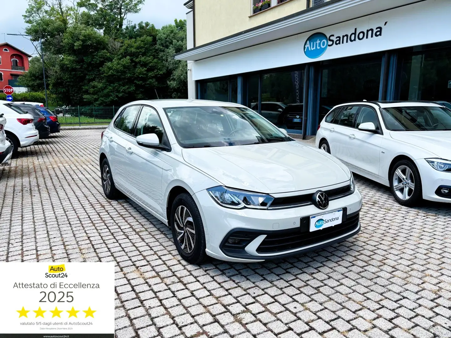 Volkswagen Polo Polo VI 2022 1.0 tsi Life 95cv OK NEOPATENTATI Bianco - 1