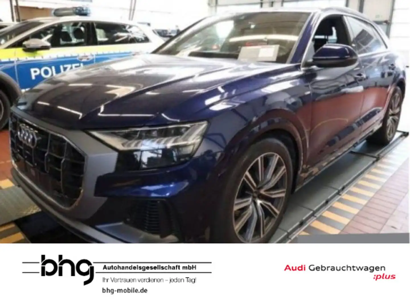 Audi Q8 55 TFSIe quattro tiptronic Bleu - 1