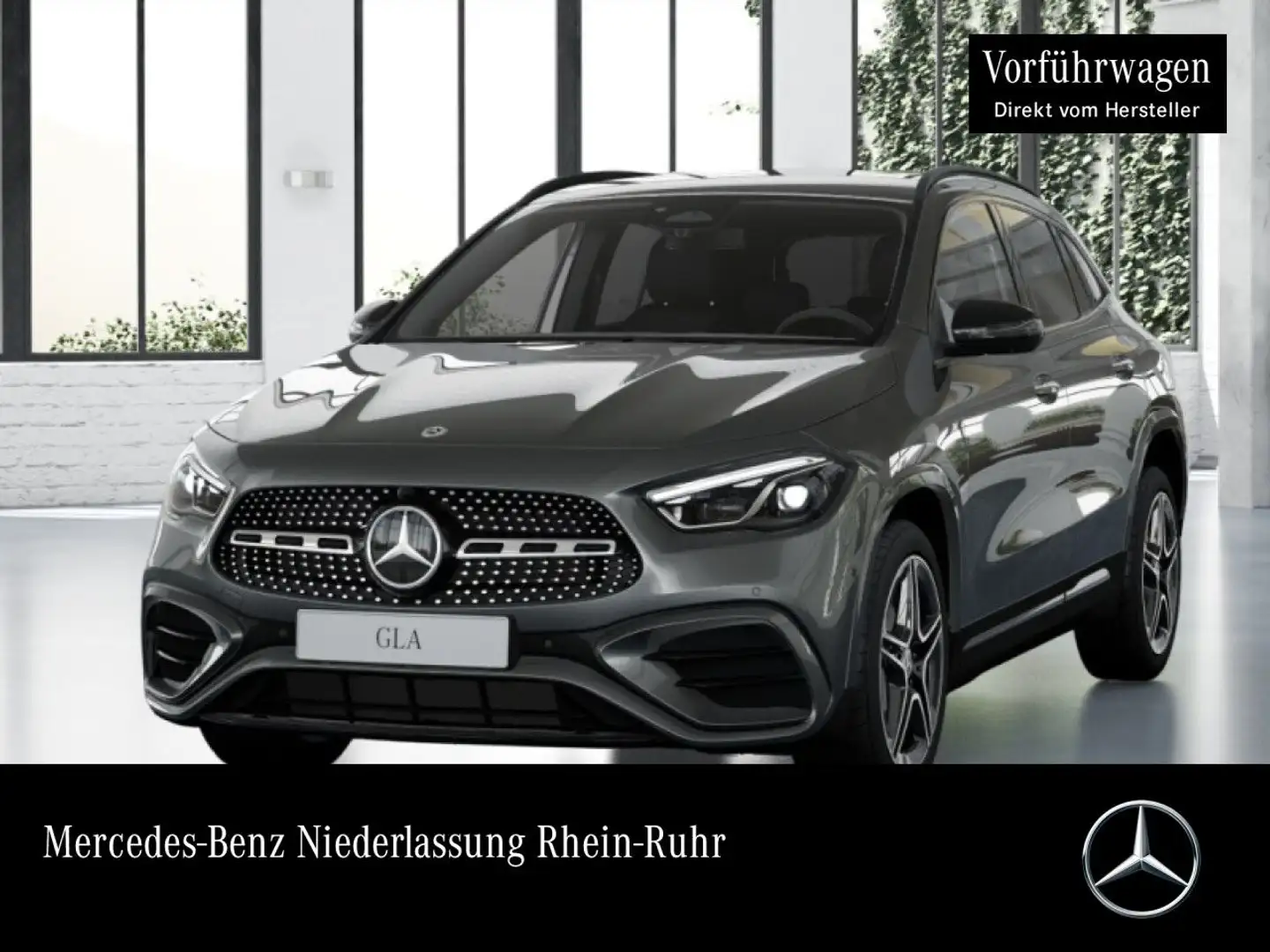 Mercedes-Benz GLA 180 AMG+NIGHT+360°+AHK+MULTIBEAM+19"+TOTW+7G Grau - 1