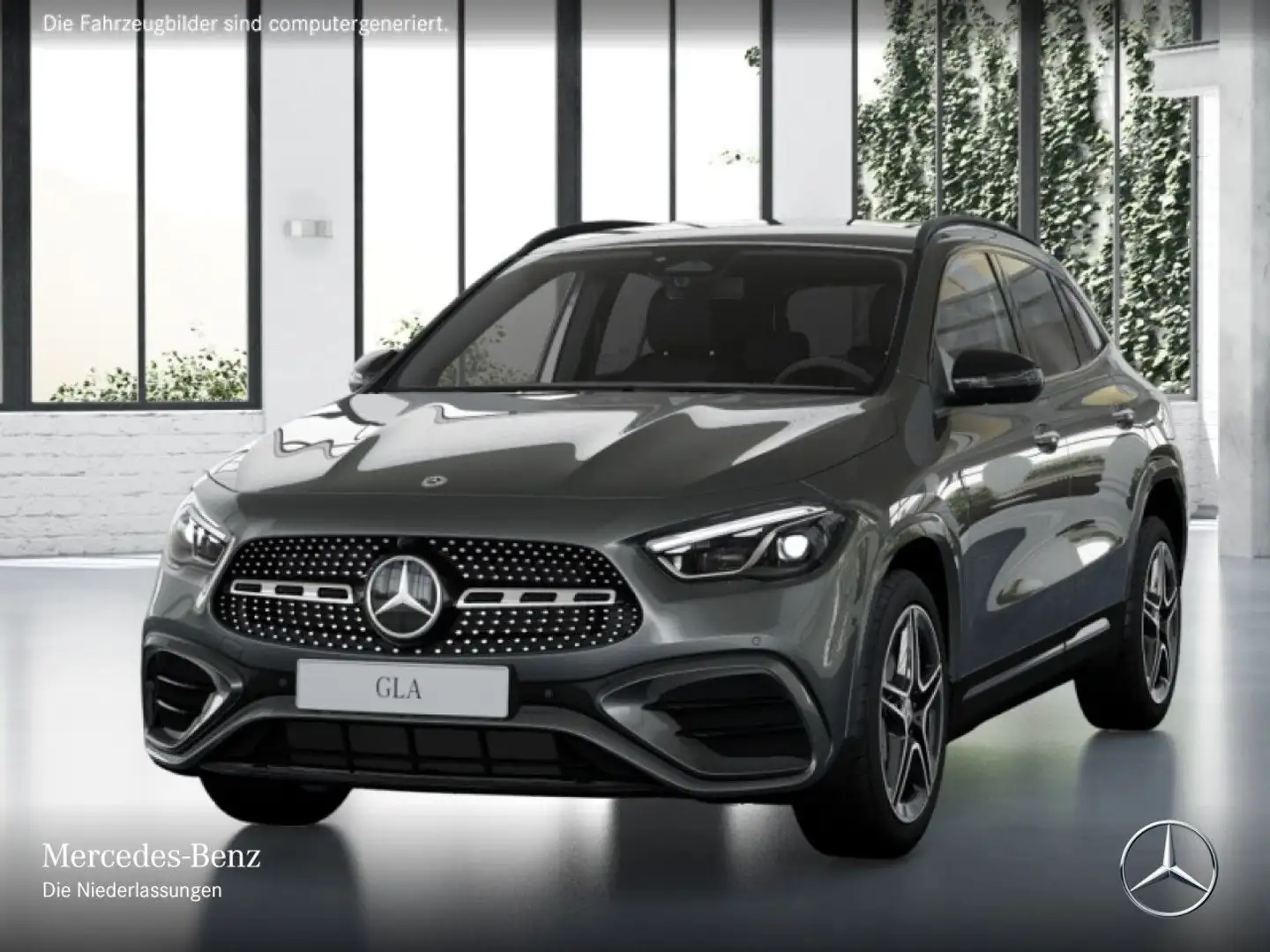 Mercedes-Benz GLA 180 AMG+NIGHT+360°+AHK+MULTIBEAM+19"+TOTW+7G Grau - 2