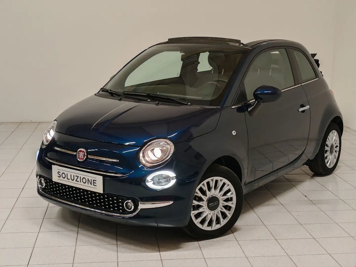 Fiat 500C 1.0 Hybrid Dolcevita IVA ESPOSTA Bleu - 1