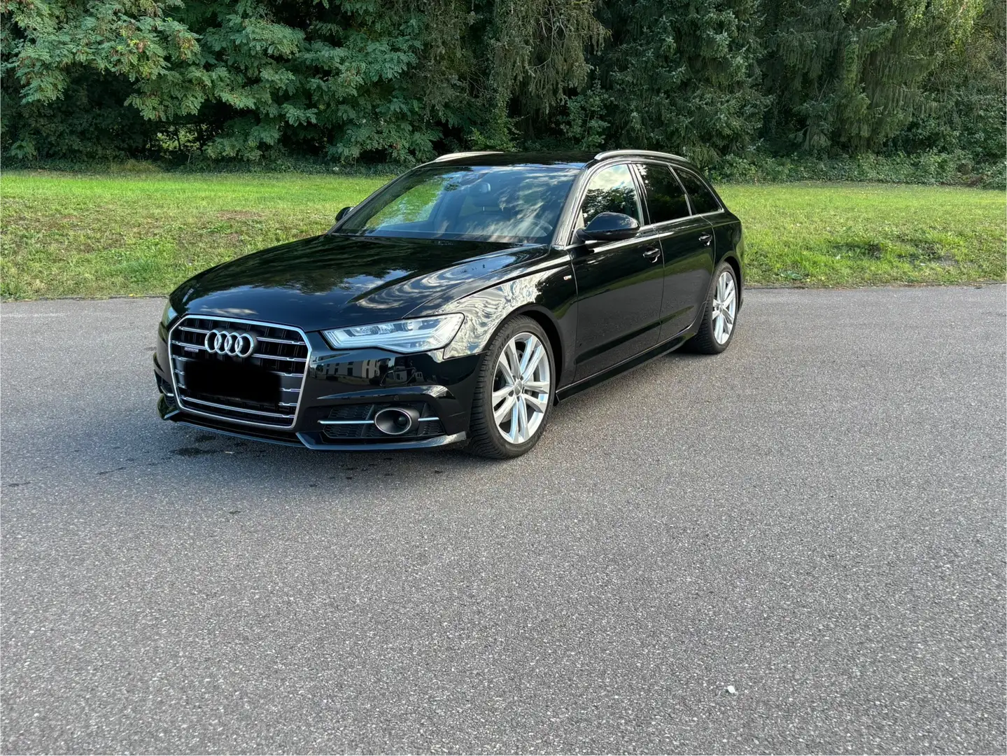 Audi A6 3.0 TDI 200kW quattro S tronic Av -Garagenfahrzeug Schwarz - 1