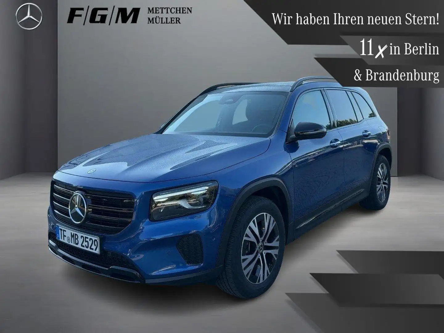Mercedes-Benz GLB 200 d Progressive KeyGo|MBeam|S-Dach|TWA Blau - 1