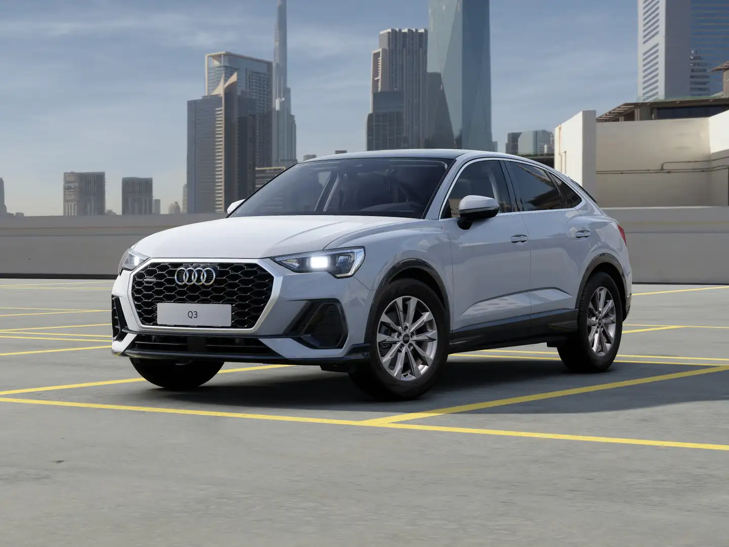 Audi Q3 35 TDI quattro S tronic LED ACC DAB Blanc - 1