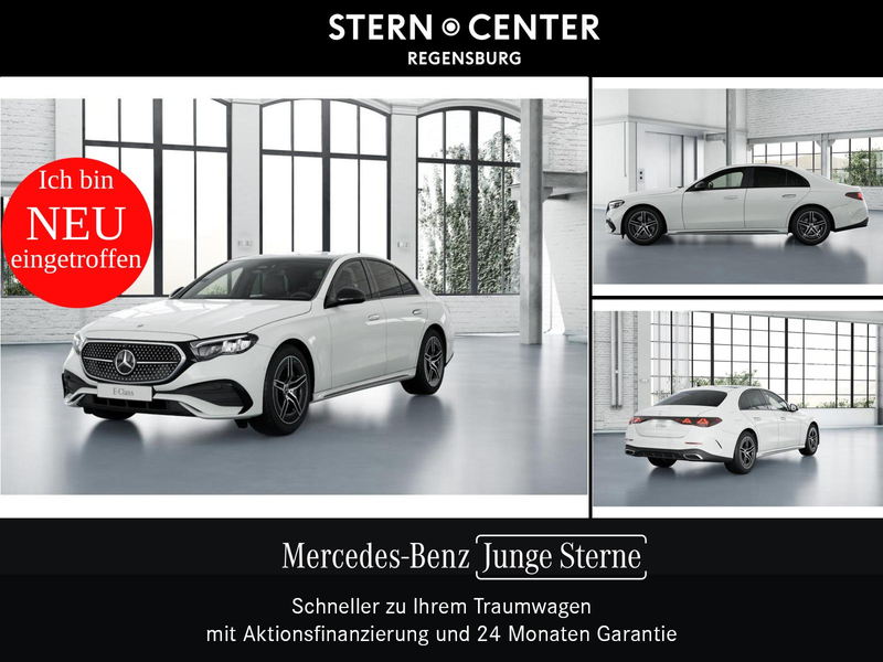 Mercedes-Benz E 220 d Limousine AMG MBUX Night Ambiente LED