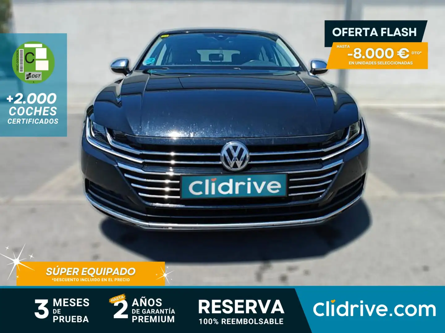 Volkswagen Arteon 2.0TDI Elegance DSG7 140kW Negro - 1