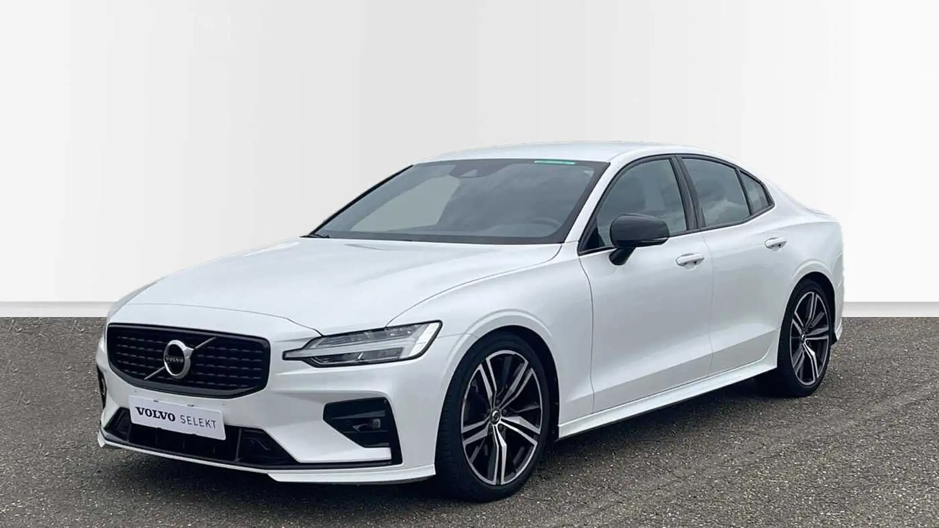 Volvo S60 R-Design, B3 mild hybrid Blanc - 1