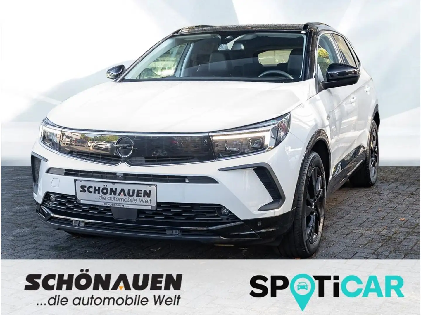 Opel Grandland GS Line 1.2 Turbo +AUT+MATRIX+RFK+SHZ+ Weiß - 1