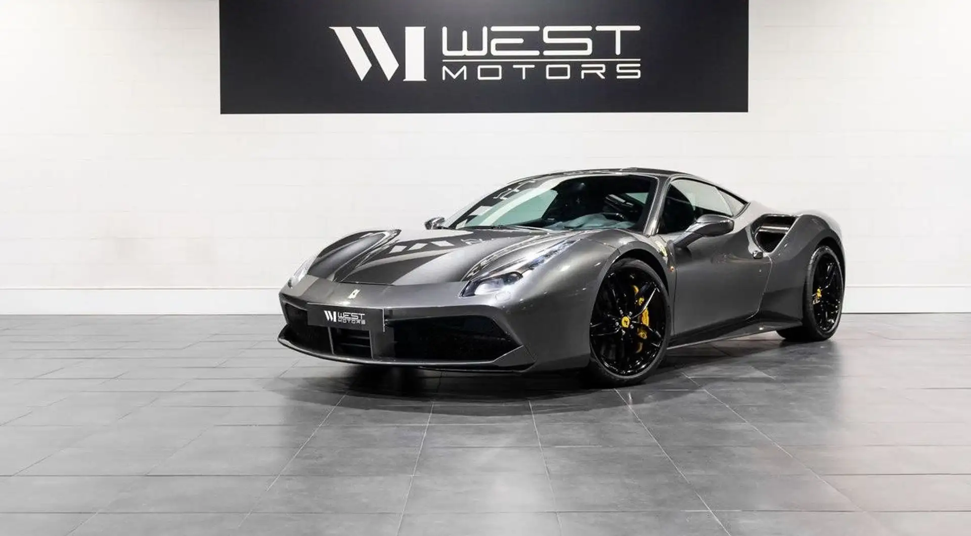 Ferrari 488 V8 670 – FRANÇAISE Full Carbone Ext Int Volant Cam Recul JBL Surpiqures 1471E-Mois Grau - 1