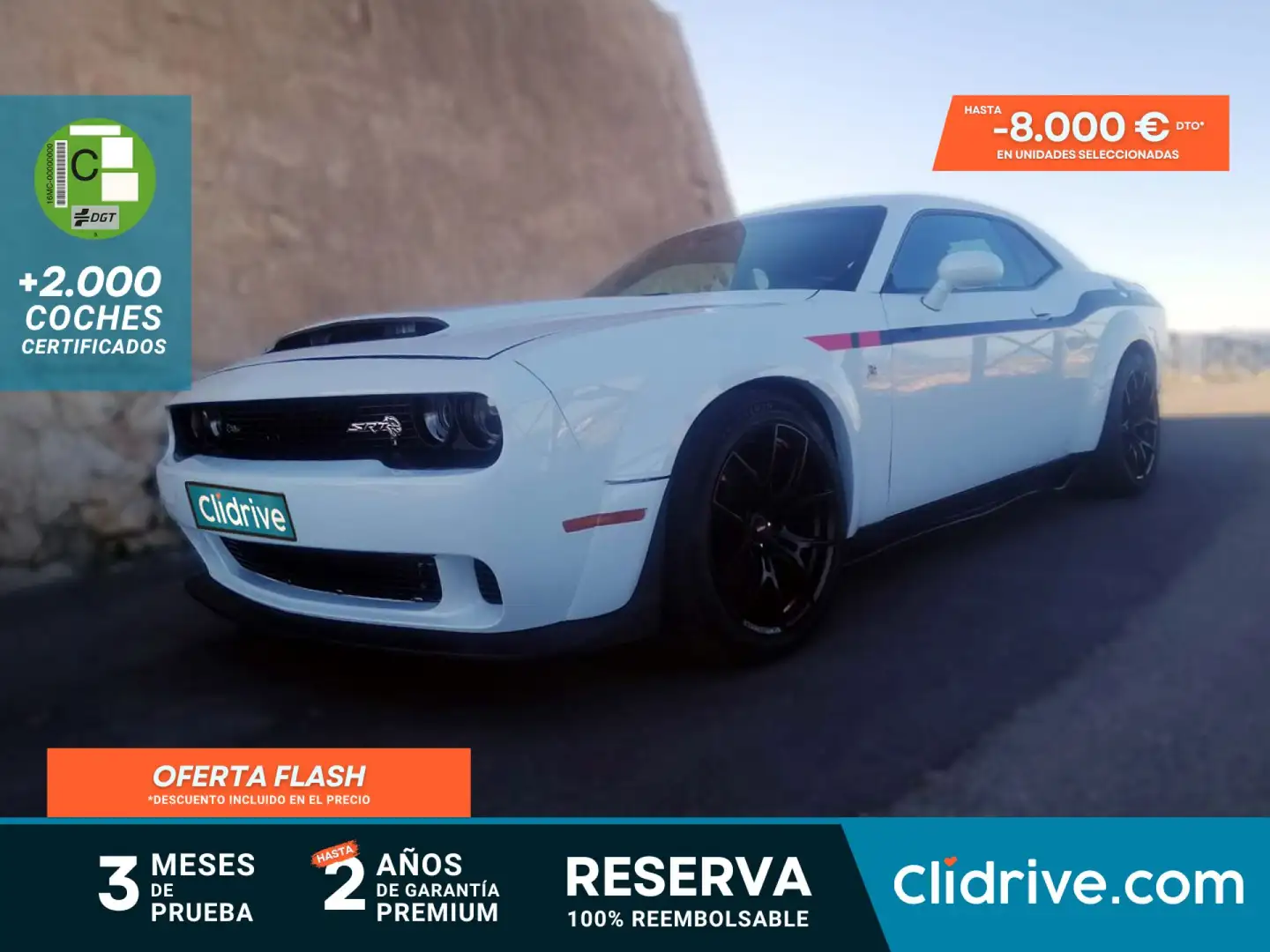 Dodge Challenger R/T Bílá - 1