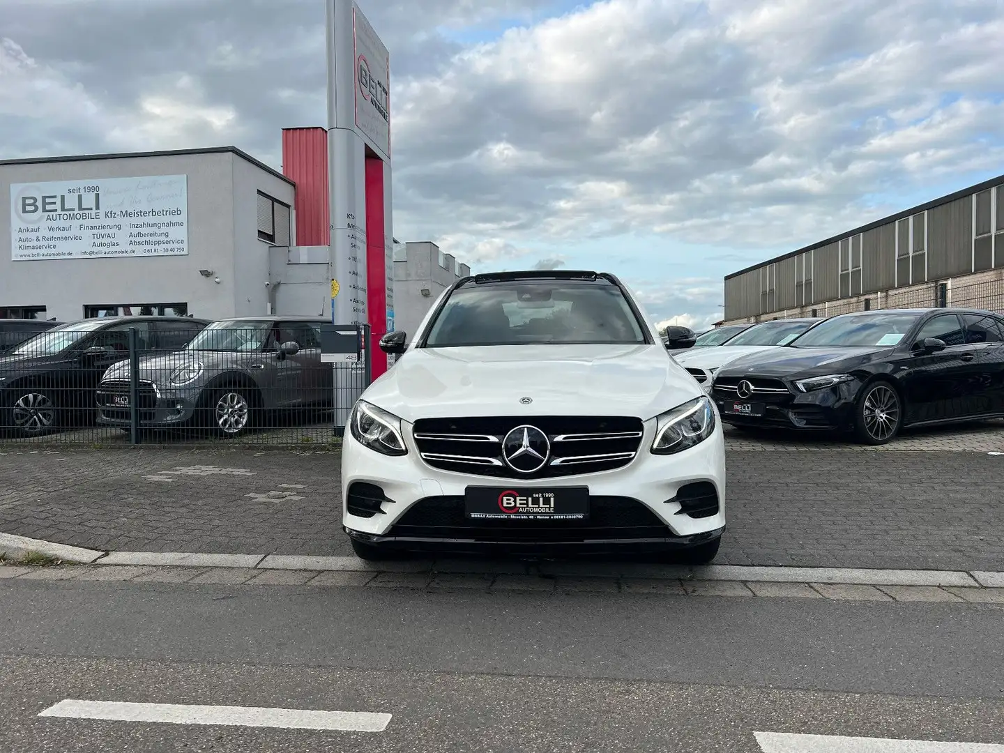 Mercedes-Benz GLC 250 d 4Matic AMG-Line Panoramad FINANZIERUNG Bianco - 2