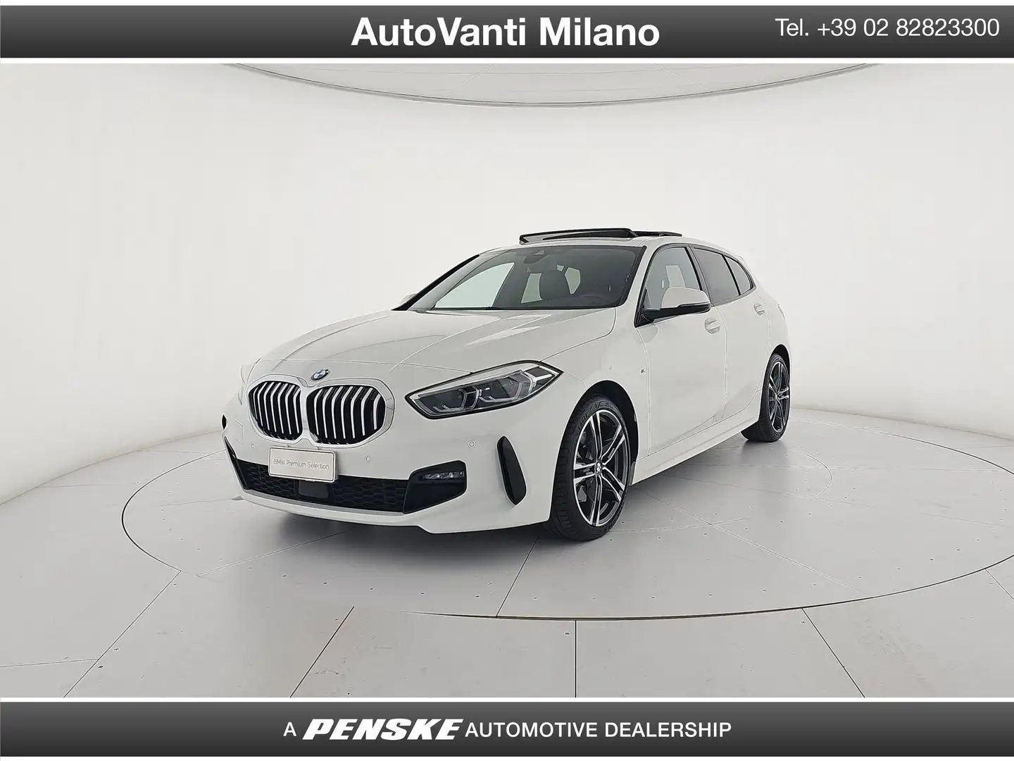 BMW 118 118d 5p. Msport Bianco - 1