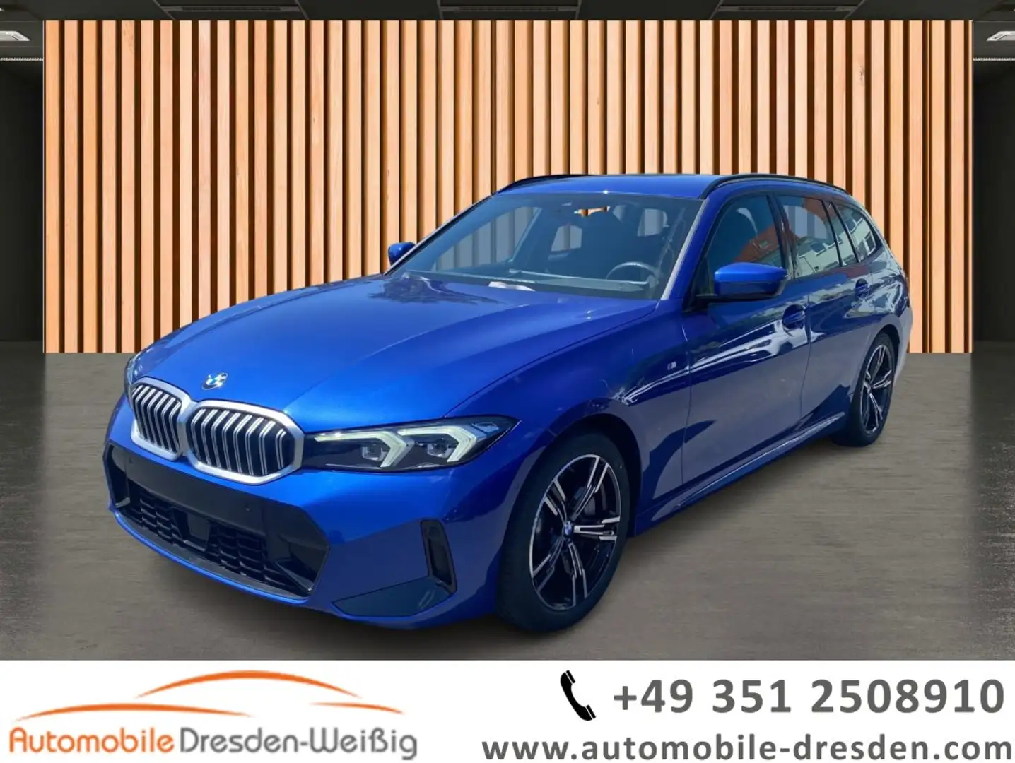 BMW 330 i Touring xDrive M Sport*ACC*HiFi*Kamera* Blau - 1
