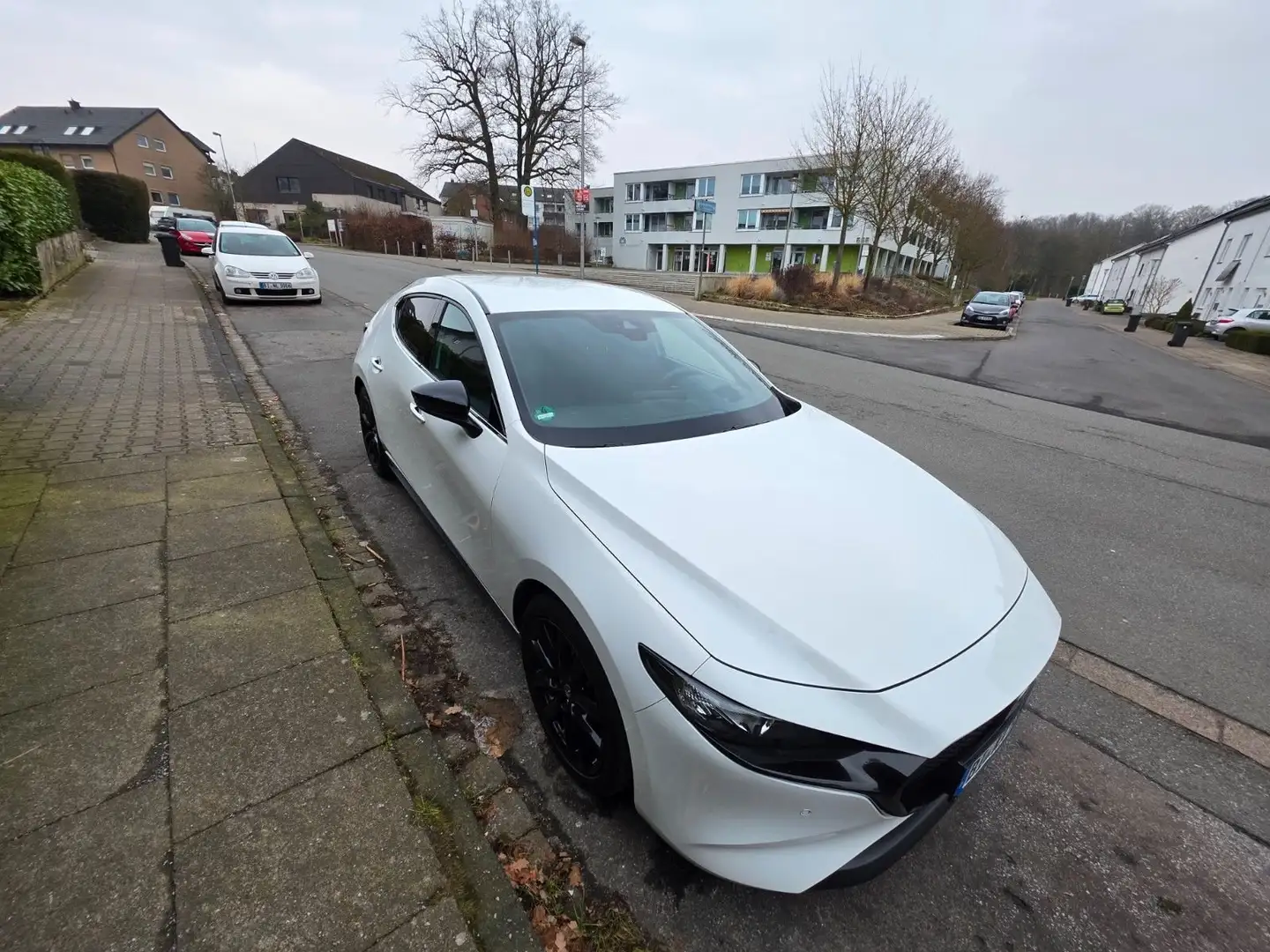 Mazda 3 3+e-SKYACTIV-G+122+M+HYBRID+HOMURA Fehér - 1