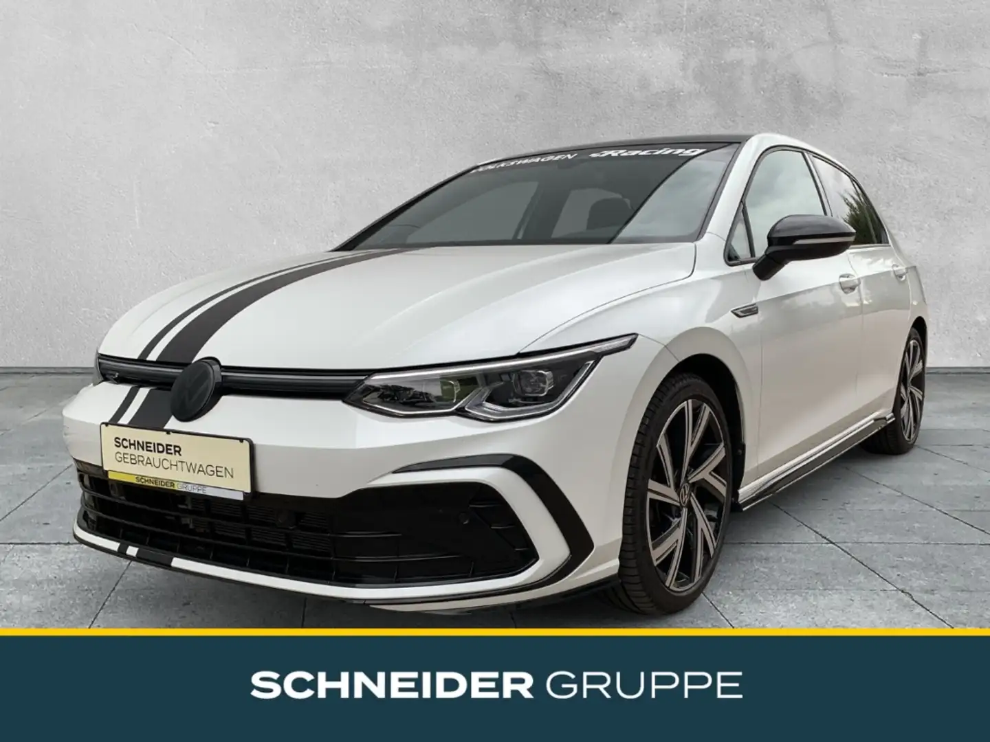 Volkswagen Golf R VIII R-LINE 1.5e TSI R-Line PANORAMA+RFK+H&K+SHZ Weiß - 1