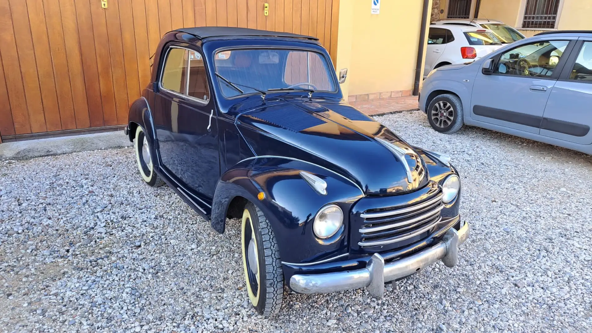 Fiat 500C plava - 1